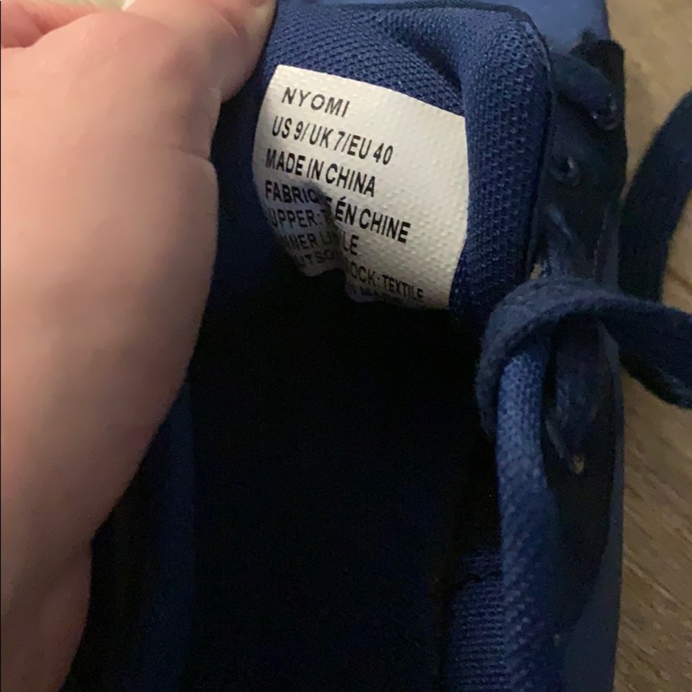 Blue Trainers